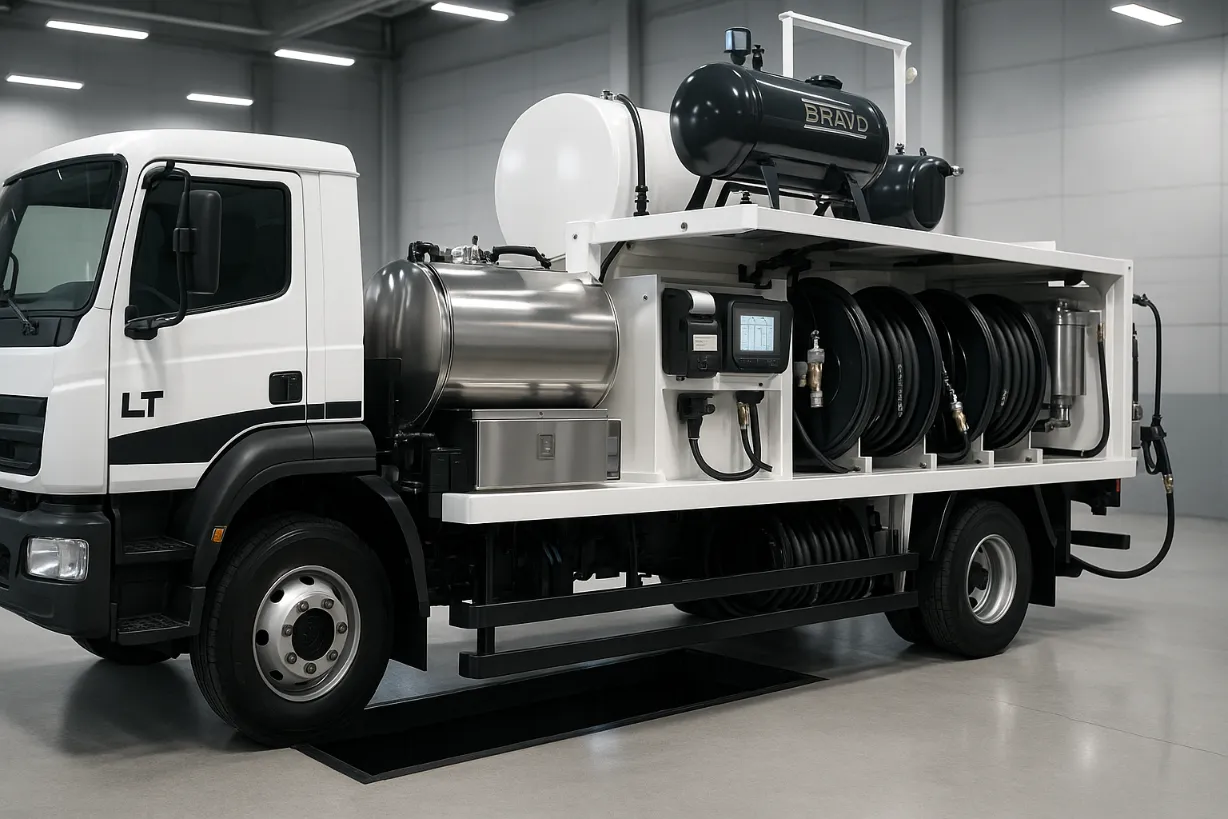 Medição Volumétrica em Caminhões