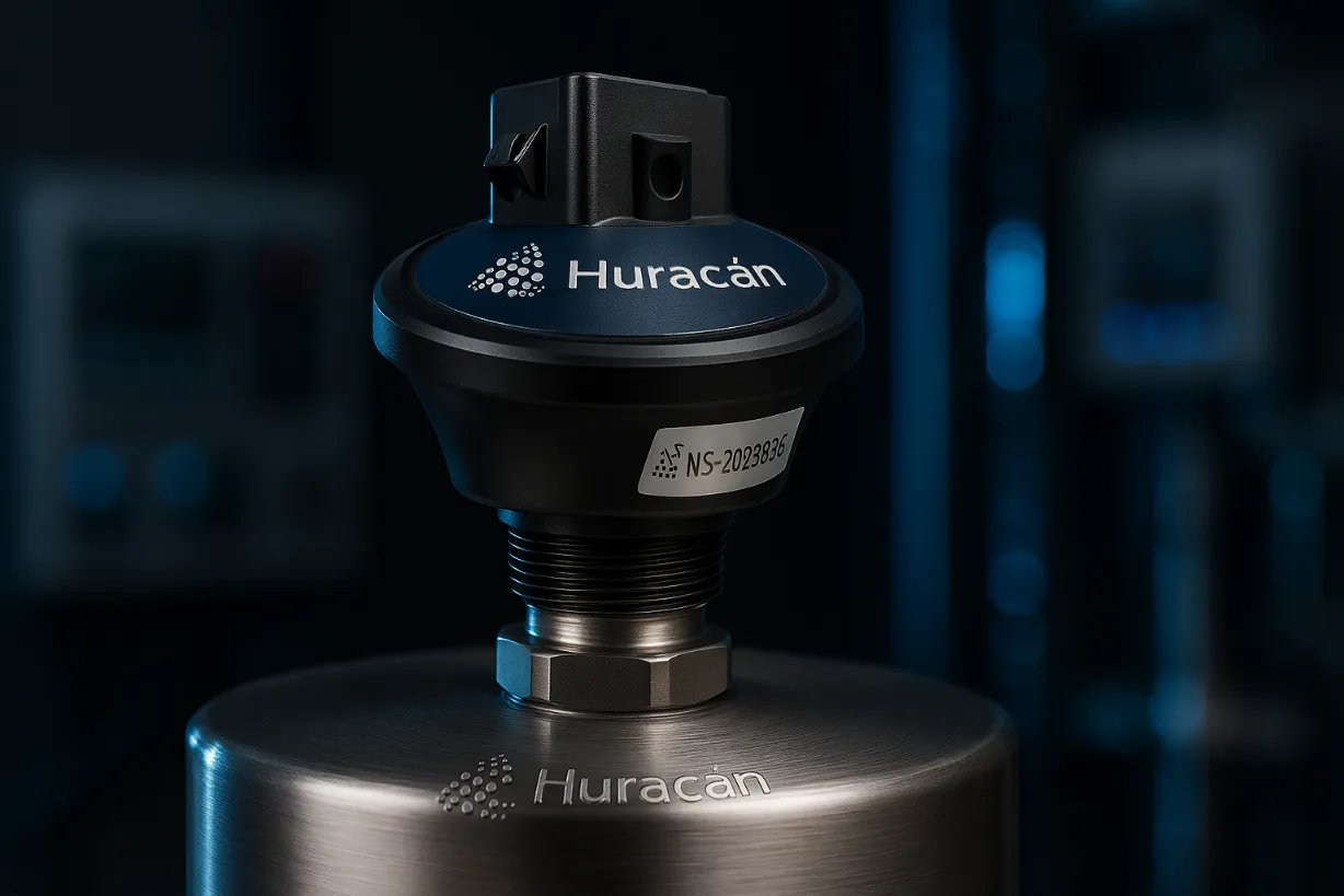 Sensor Ultrassônico de Nível Huracan
